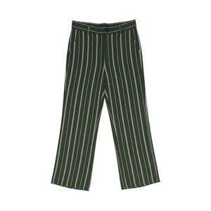 Emory Park Wide Leg Striped Trousers Women’s Small Green White Flowy NWOT